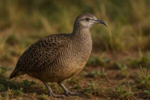 Image of a Curve-billed Tinamou in its natural habitat