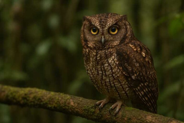 Image of a Foothill Screech Owl in its natural habitat