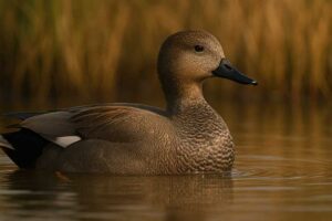 Image of a Gadwall in its natural habitat