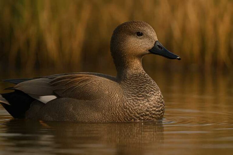 Image of a Gadwall in its natural habitat
