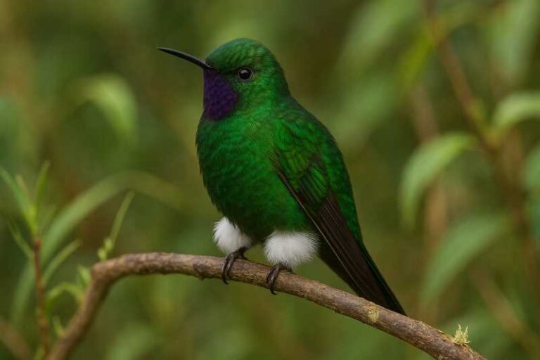 Image of a Glowing Puffleg in its natural habitat