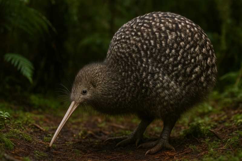 Image of a Great spotted kiwi