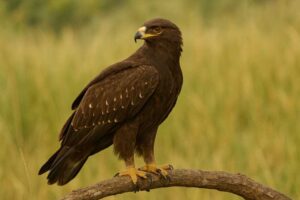 Image of a Greater Spotted Eagle in its natural habitat