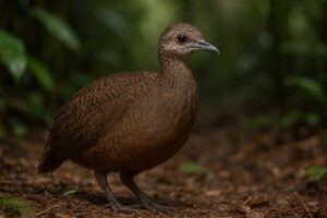 Image of a Grey-legged Tinamou in its natural habitat