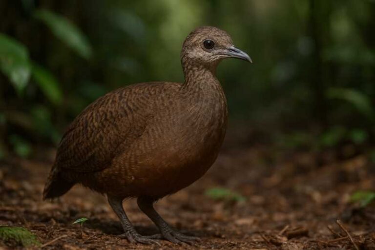 Image of a Grey-legged Tinamou in its natural habitat