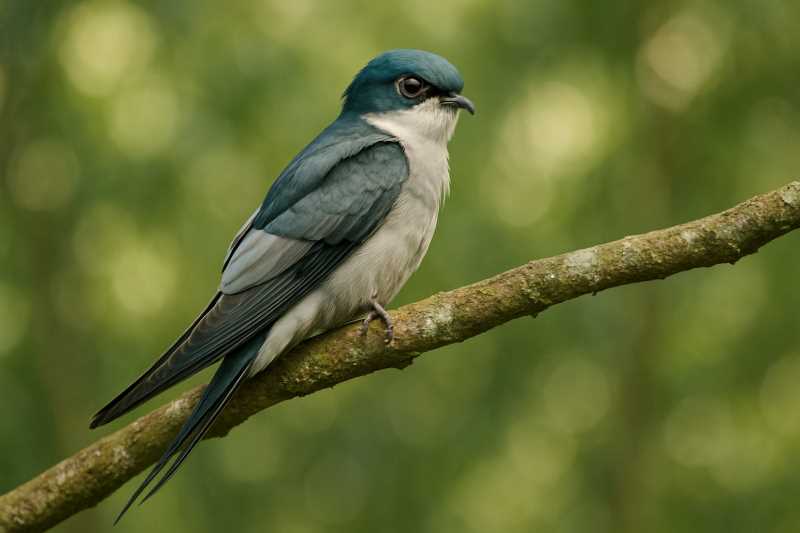 Image of a Grey-rumped Treeswift in its natural habitat