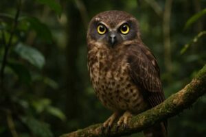 Image of a Halmahera Boobook in its natural habitat