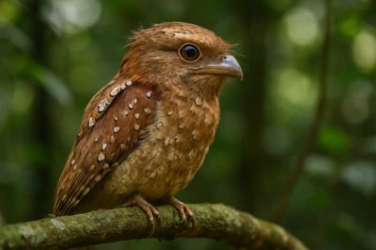 Image of a Javan Frogmouth in its natural habitat