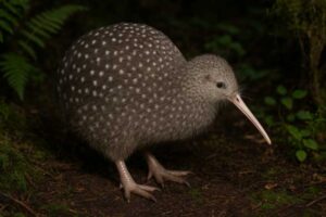 Image of a Little spotted kiwi
