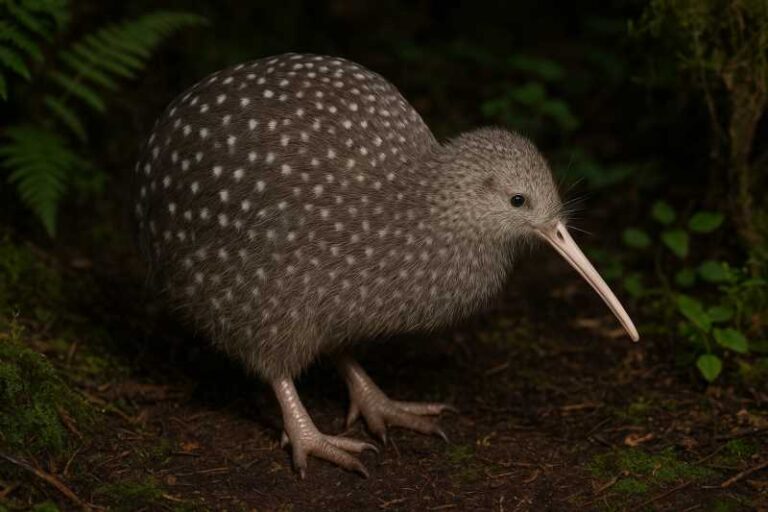 Image of a Little spotted kiwi