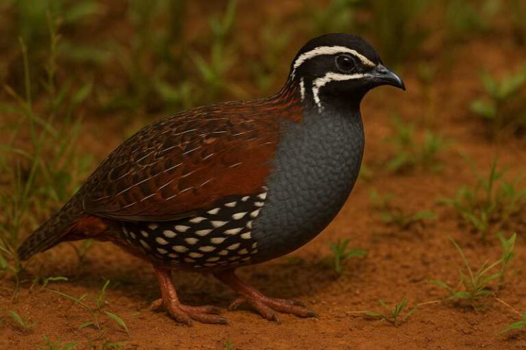 Image of a Madagascar Partridge in its natural habitat