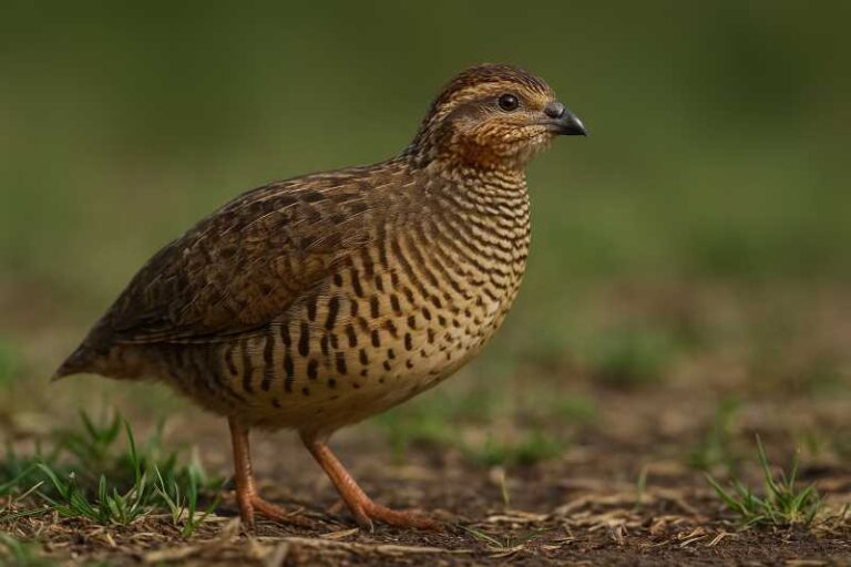 Image of a Manipur Bush Quail in its natural habitat