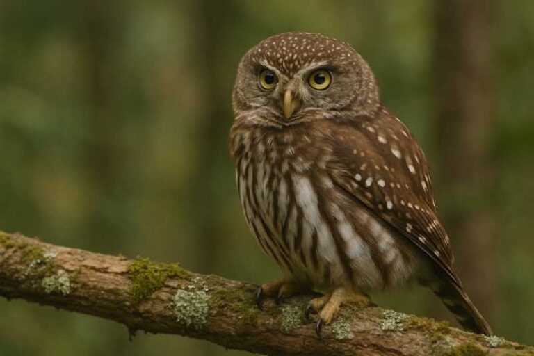 Image of a Northern Pygmy Owl in its natural habitat
