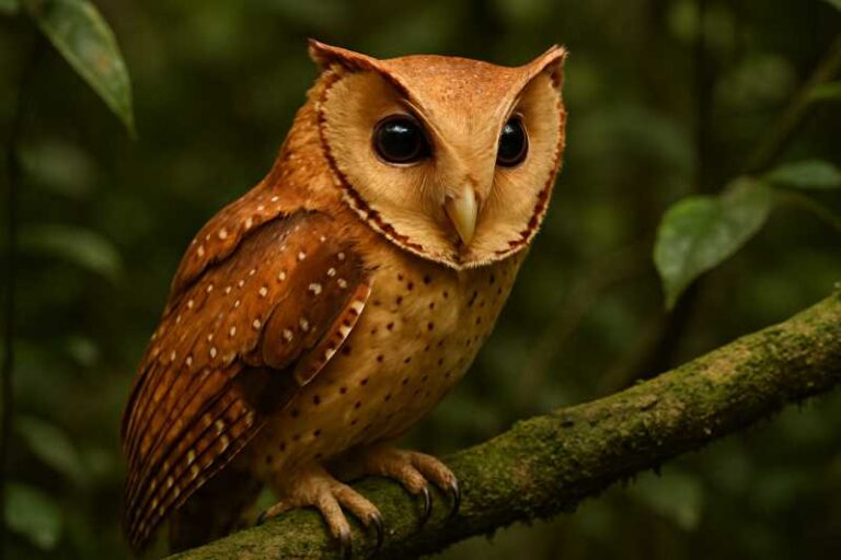 Image of a Oriental Bay Owl in its natural habitat