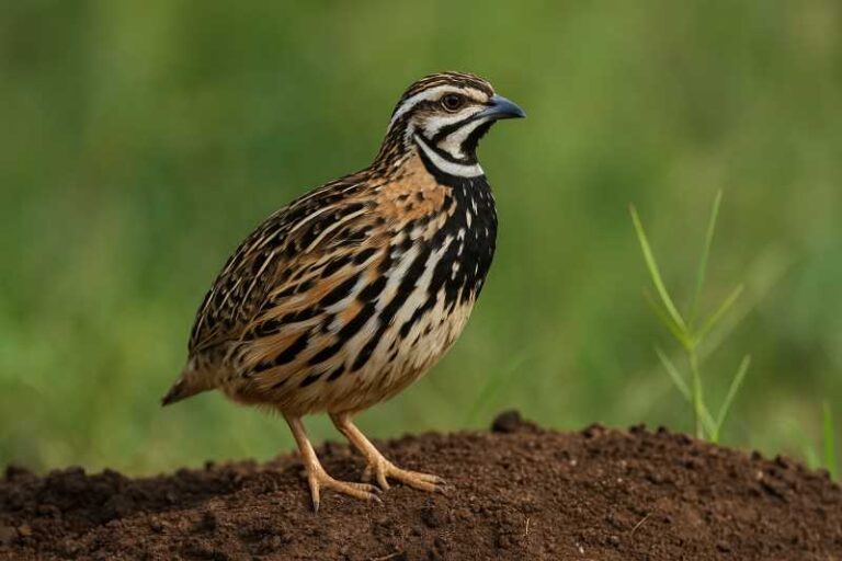 Image of a Rain Quail in its natural habitat