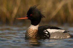 Image of a Red-breasted Merganser in its natural habitat