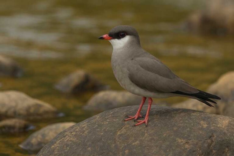 Image of a Rock Pratincole in its natural habitat