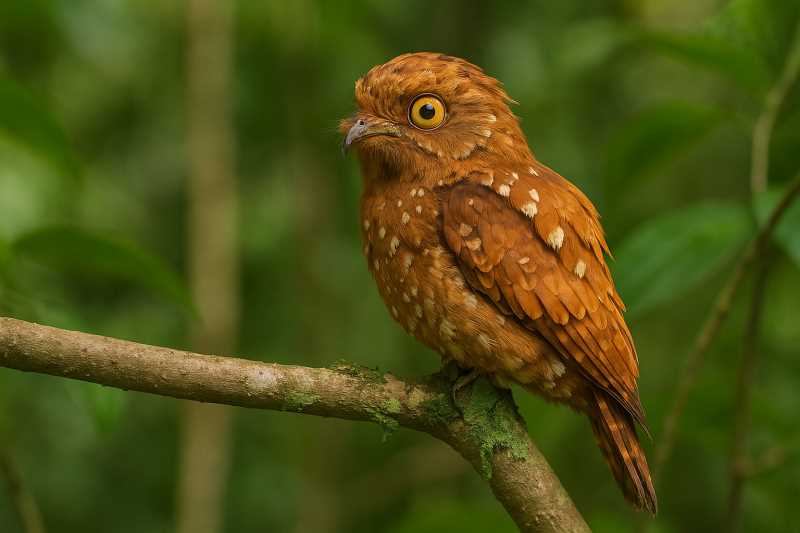 Image of a Rufous Potoo in its natural habitat