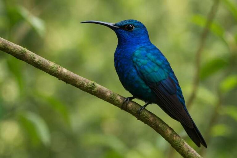 Image of a Santa Marta Sabrewing in its natural habitat