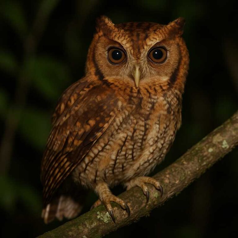 Image of a Santa Marta Screech Owl in its natural habitat