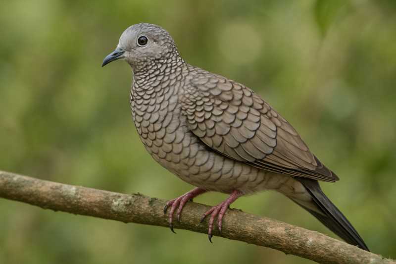 Image of a Scaled Dove in its natural habitat