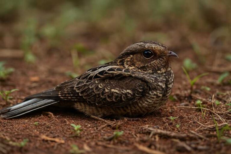 Image of a Silky-tailed Nightjar in its natural habitat