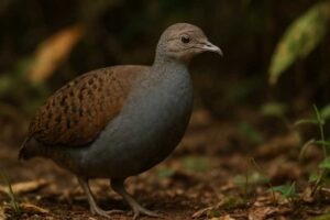 Image of a Slaty-breasted Tinamou in its natural habitat