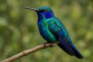 Image of a Sparkling Violetear in its natural habitat