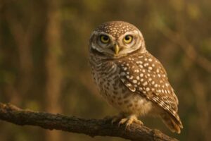 Image of a Spotted Owlet in its natural habitat