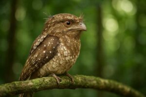 Image of a Sunda Frogmouth in its natural habitat