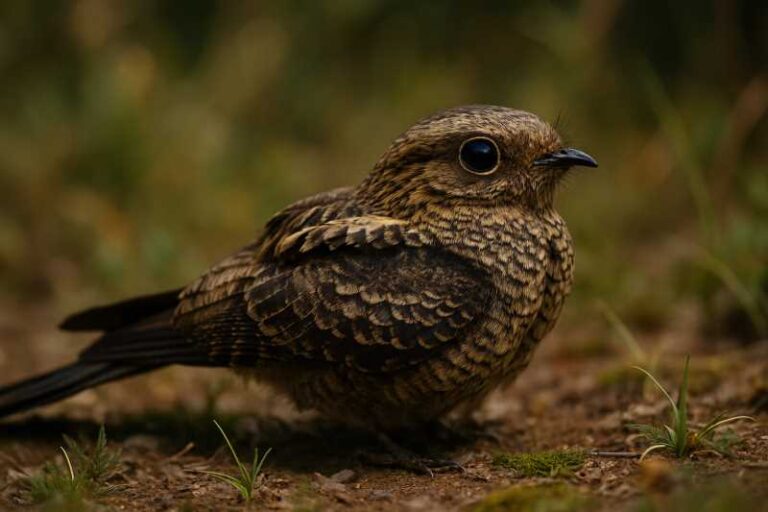 Image of a Swallow-tailed Nightjar in its natural habitat