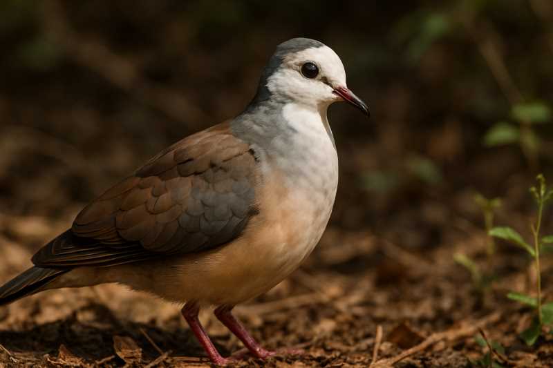Image of a Tambourine Dove in its natural habitat