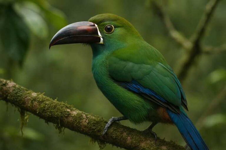 Image of a Tepui Toucanet in its natural habitat