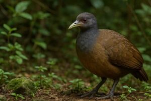 Image of a Tongan Megapode in its natural habitat