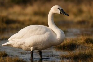 Image of a Tundra Swan in its natural habitat