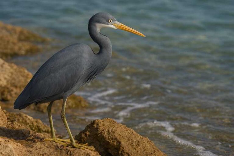 Image of a Western Reef Heron in its natural habitat