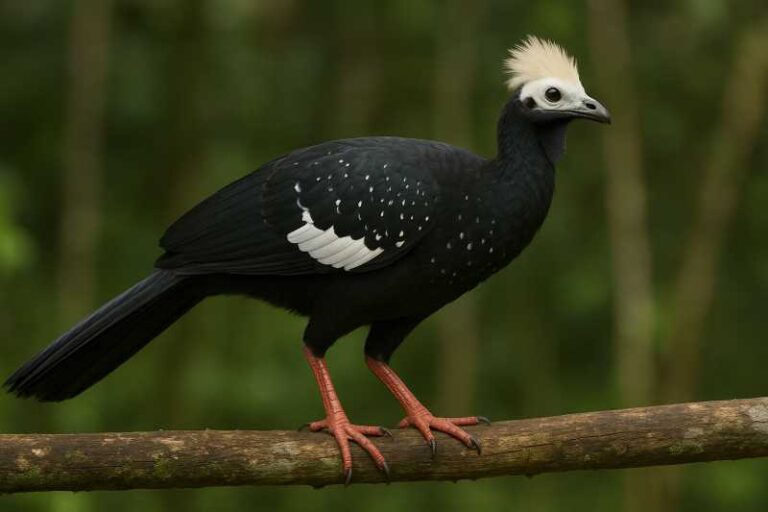 Image of a White-throated Piping Guan in its natural habitat