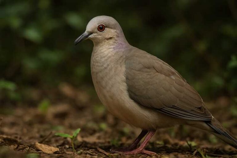Image of a White-tipped Dove in its natural habitat