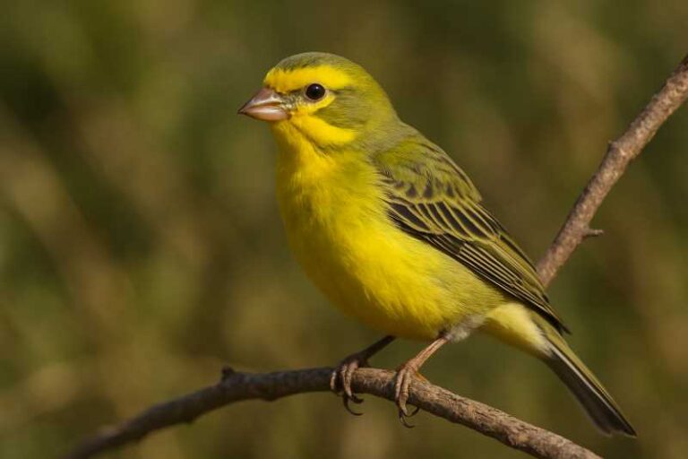 Image of a Yellow-fronted Canary in its natural habitat
