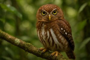 Image of a Amazonian Pygmy Owl in its natural habitat