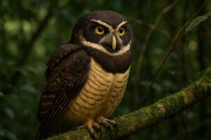 Image of a Band-bellied Owl in its natural habitat