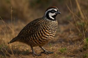 Image of a Banded Quail in its natural habitat