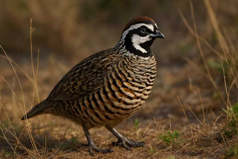 Image of a Banded Quail in its natural habitat