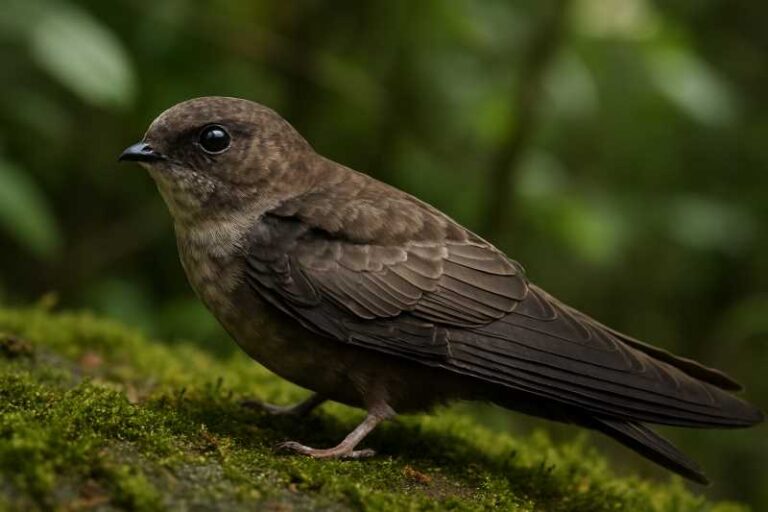 Image of a Bare-legged Swiftlet in its natural habitat