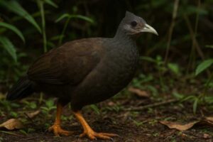 Image of a Biak Scrubfowl in its natural habitat