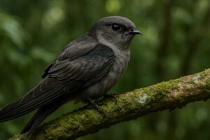 Image of a Black-nest Swiftlet in its natural habitat