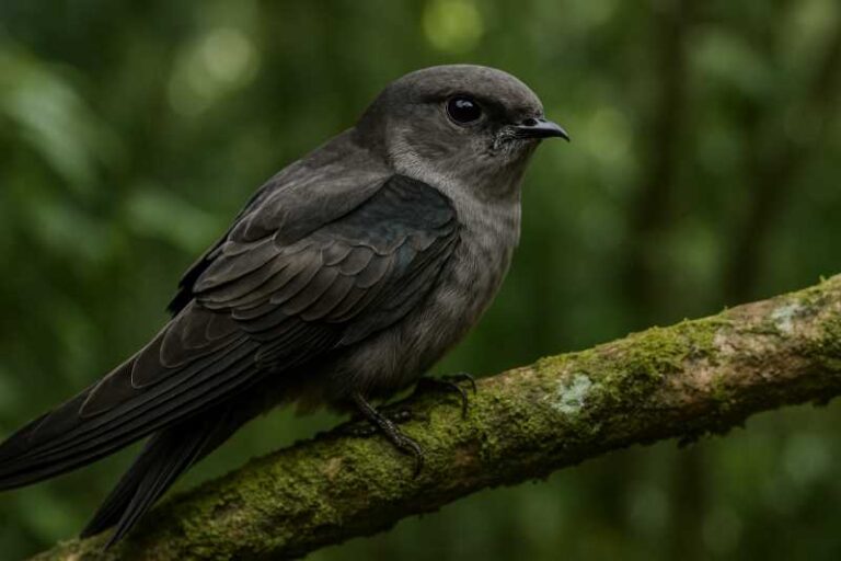 Image of a Black-nest Swiftlet in its natural habitat