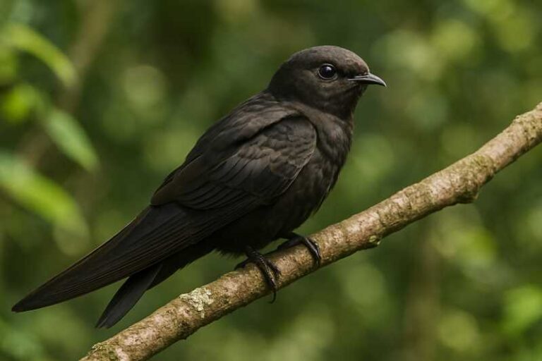 Image of a Black Spinetail in its natural habitat