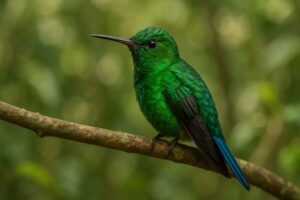 Image of a Blue-tailed Emerald in its natural habitat