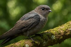 Image of a Bornean Swiftlet in its natural habitat